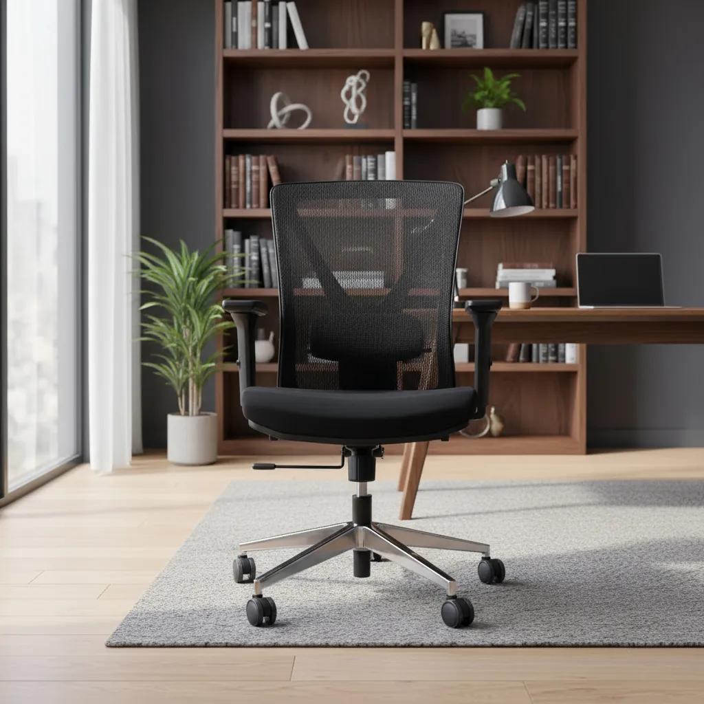 Silla oficina Smart 2 operativo aluminio