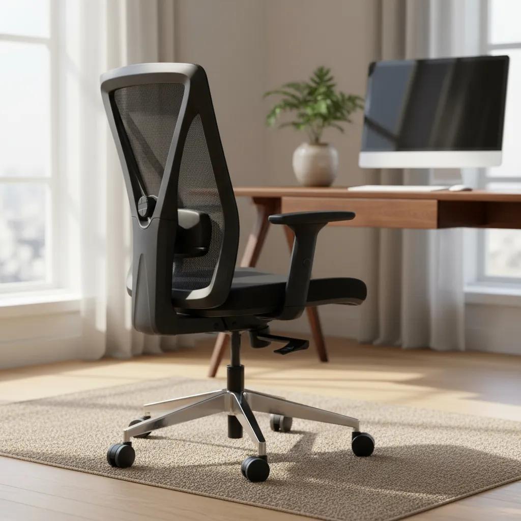 Silla oficina Smart 2 operativo aluminio - Imagen 4