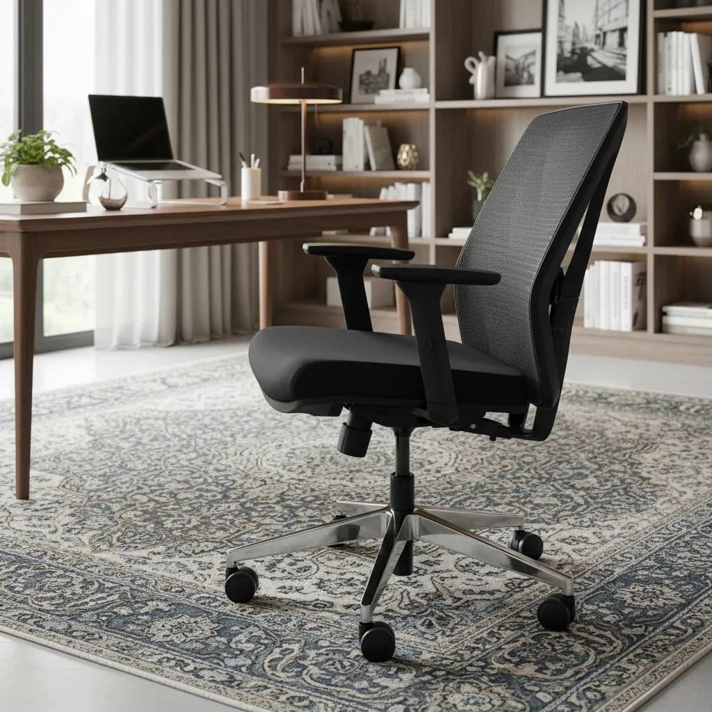 Silla oficina Smart 2 operativo aluminio - Imagen 2