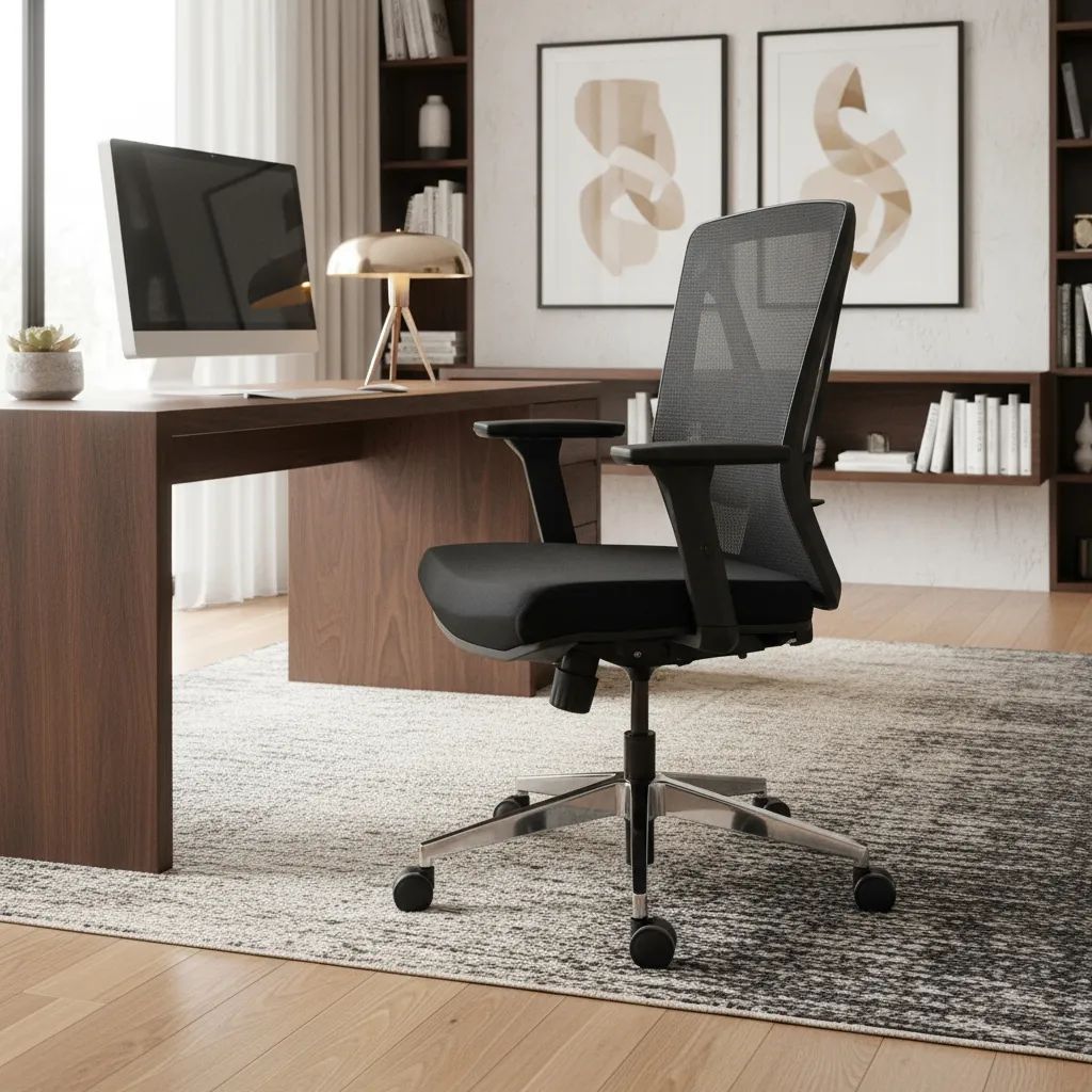 Silla oficina Smart 2 operativo aluminio - Imagen 3